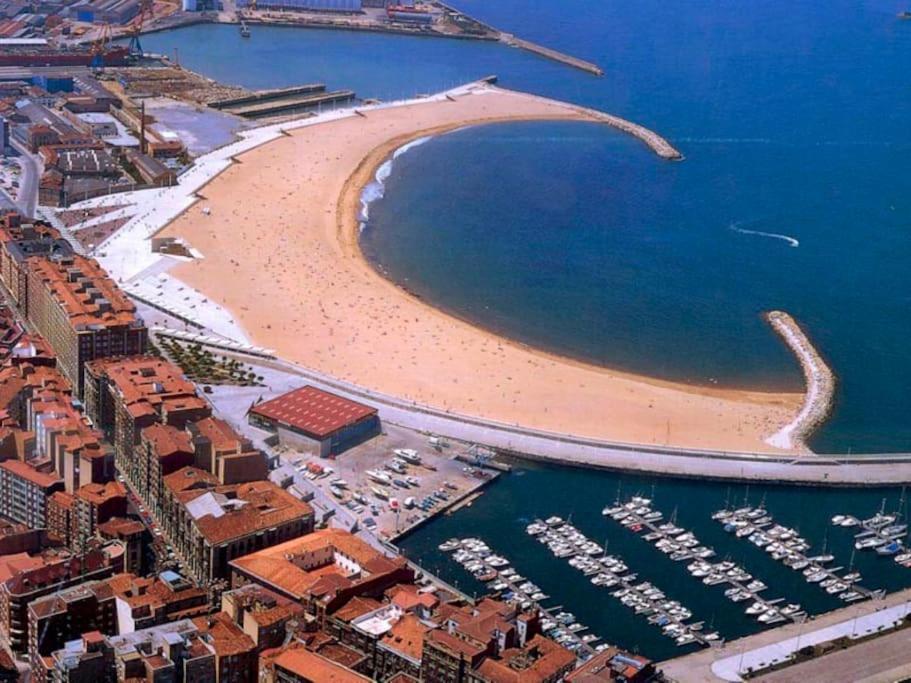 Espacioso 140 M2 Y Calidad A 250 Metros Playa Y Puerto Deportivo 5Hab 2 Banos Vut2917As Gijon Exterior photo